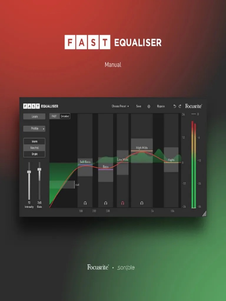 Fast Equaliser | PDF | Equalization (Audio) | Graphical User Interfaces