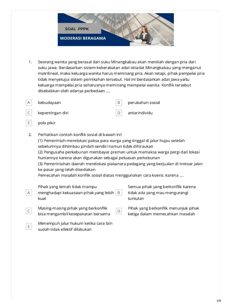 Konflik, Kekerasan Dan Perdamaian | PDF