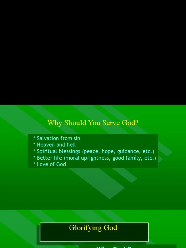 Glorify God | PDF | Glory (Religion) | Book Of Revelation