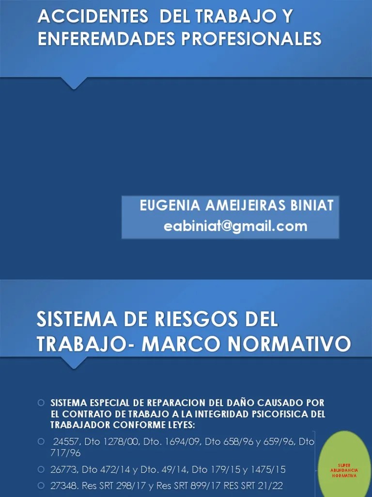 Accidentes De Trabajo | PDF | Derecho Laboral | Seguro