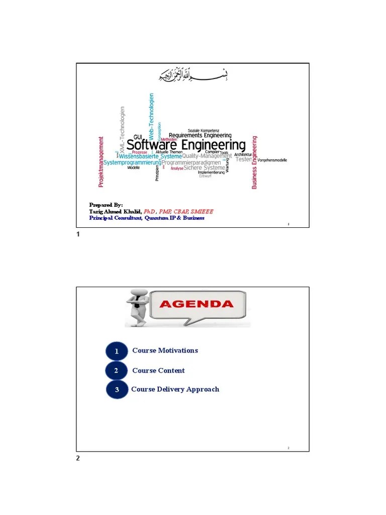 Introduction To Software Engineering 2 | PDF | Project Management ...