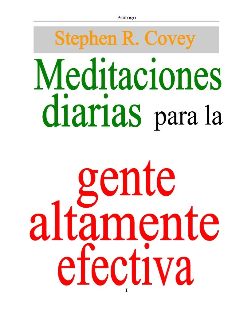 Meditaciones Diarias | PDF | Amor | Pensamiento