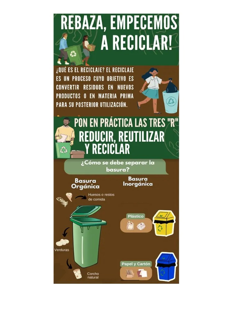 Afiche Reciclaje | PDF