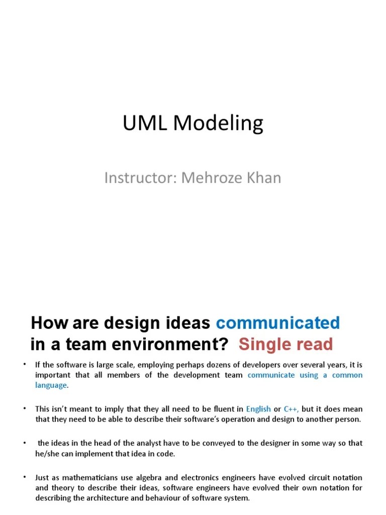 3-UML Modeling | PDF | Unified Modeling Language | Use Case