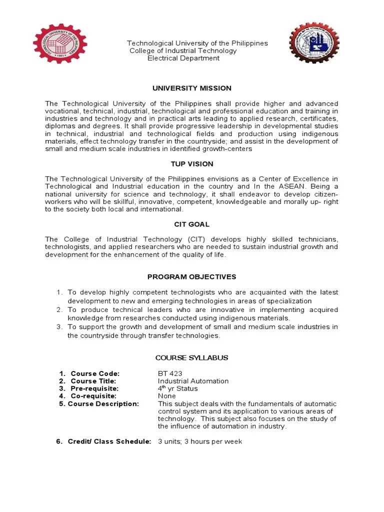 Industrial Automation Course Guide | PDF
