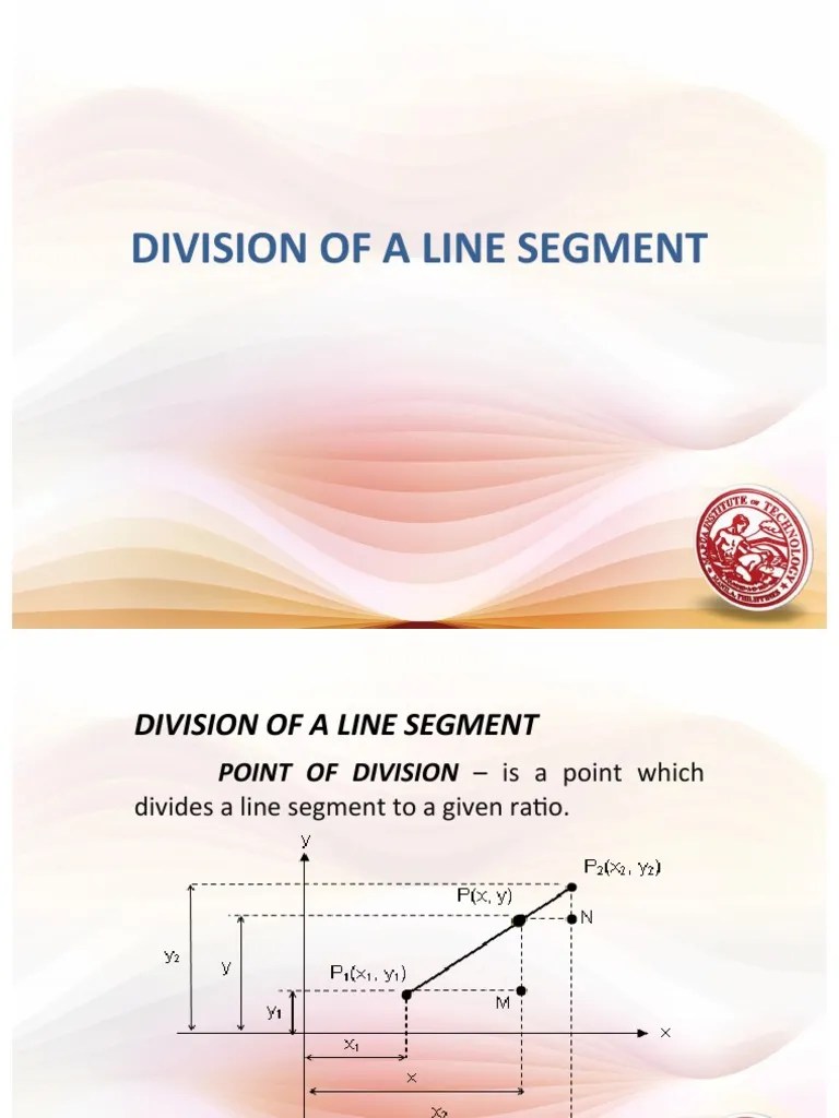 Day 4 - Division Of A Line Segment | PDF | Teaching Methods & Materials ...
