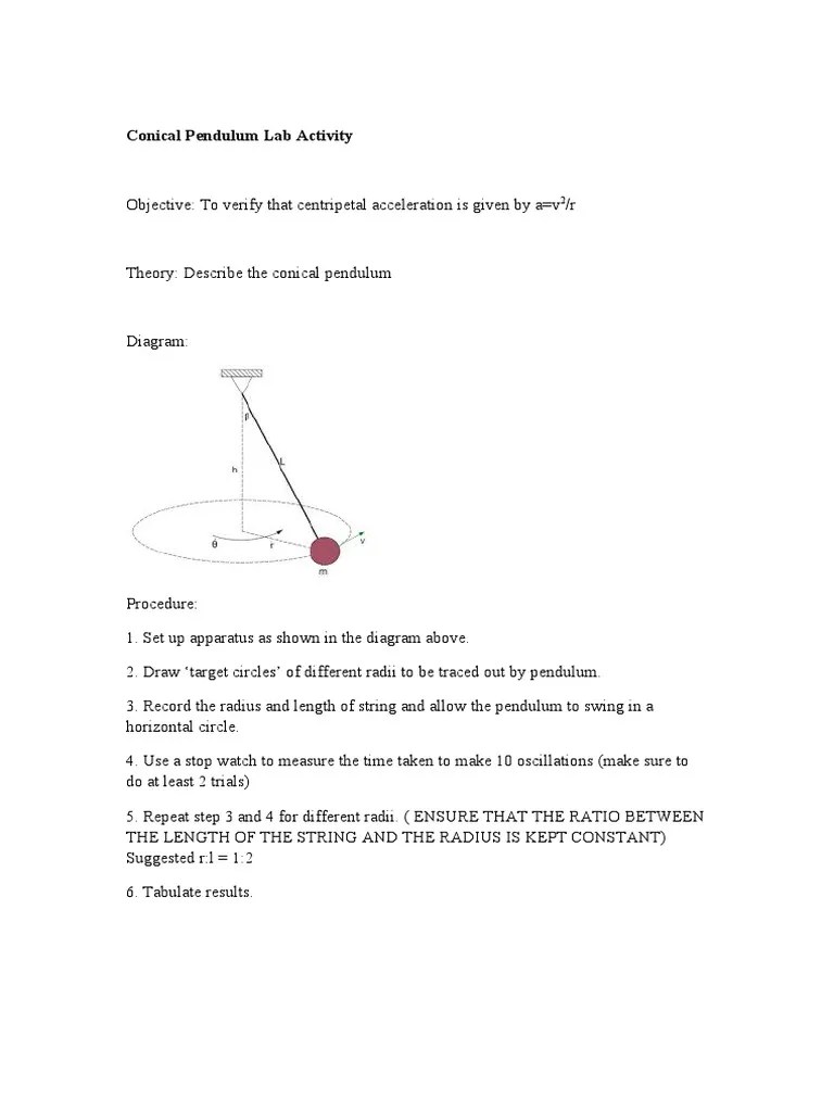 Lab Circular Motion | PDF