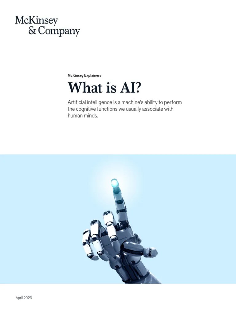 McKinsey What Is Ai | Download Free PDF | Artificial Neural Network | Artificial Intelligence