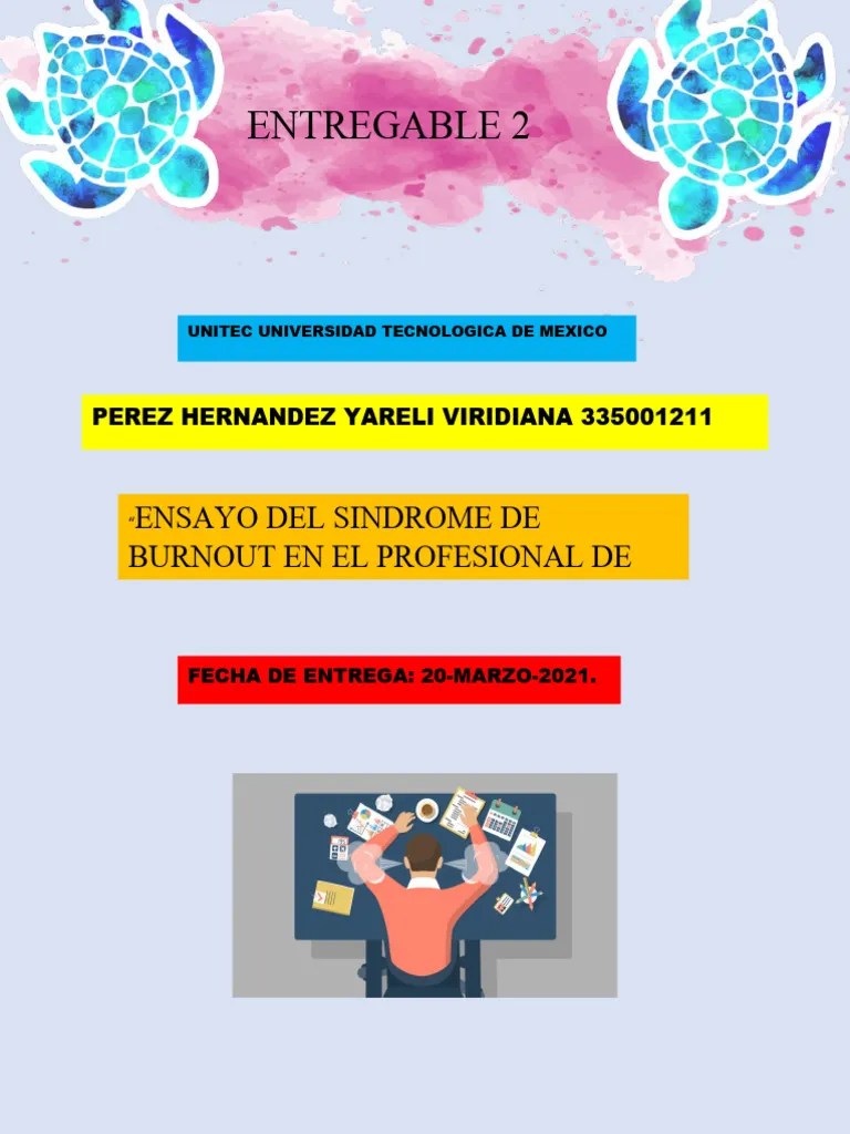 El Sindrome De Burnout | PDF | Burnout Ocupacional | Sicología