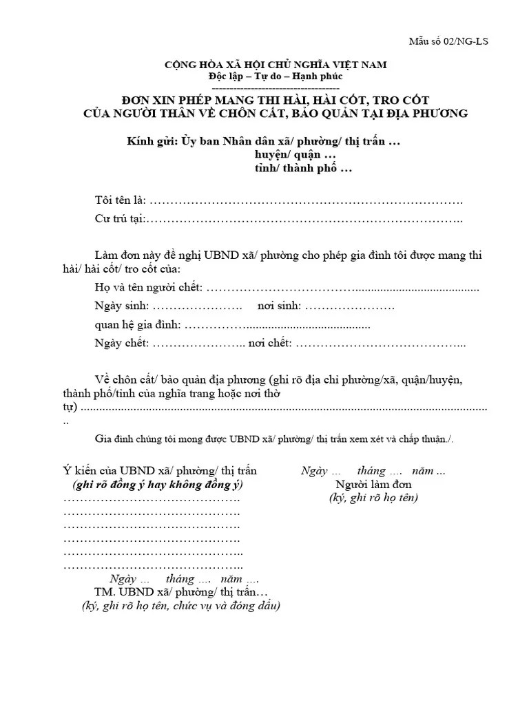 Mau 02 NG LS Form 2 | PDF