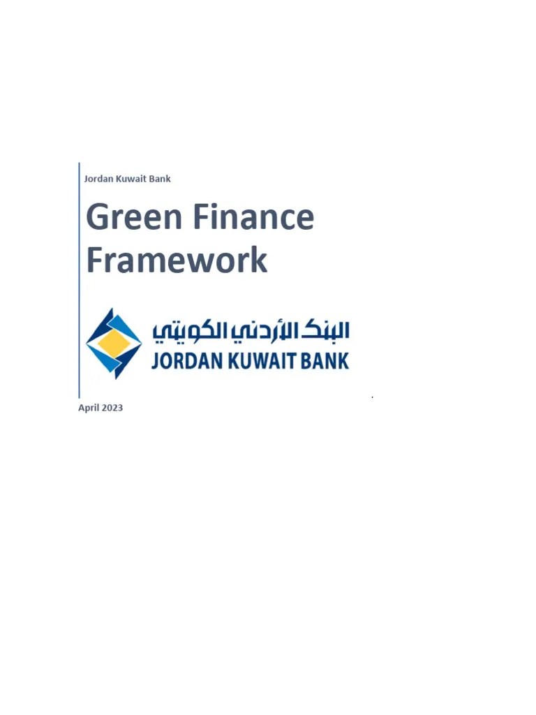 Green Finance Framework JKB 2023 1 | PDF | Efficient Energy Use | Green Building