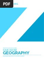 IGCSE Geography (0460) Case Study Past Paper Questions | PDF | Industries | Hazards