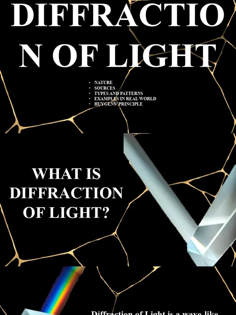 Diffraction Of Light - . | PDF | Diffraction | Oscillation