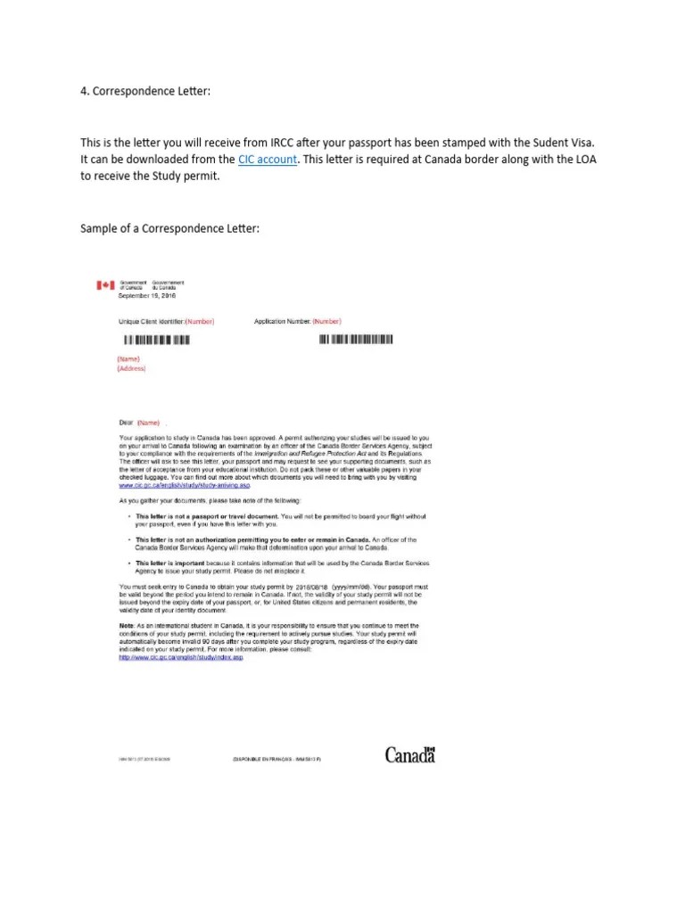 Correspondence Letter | PDF