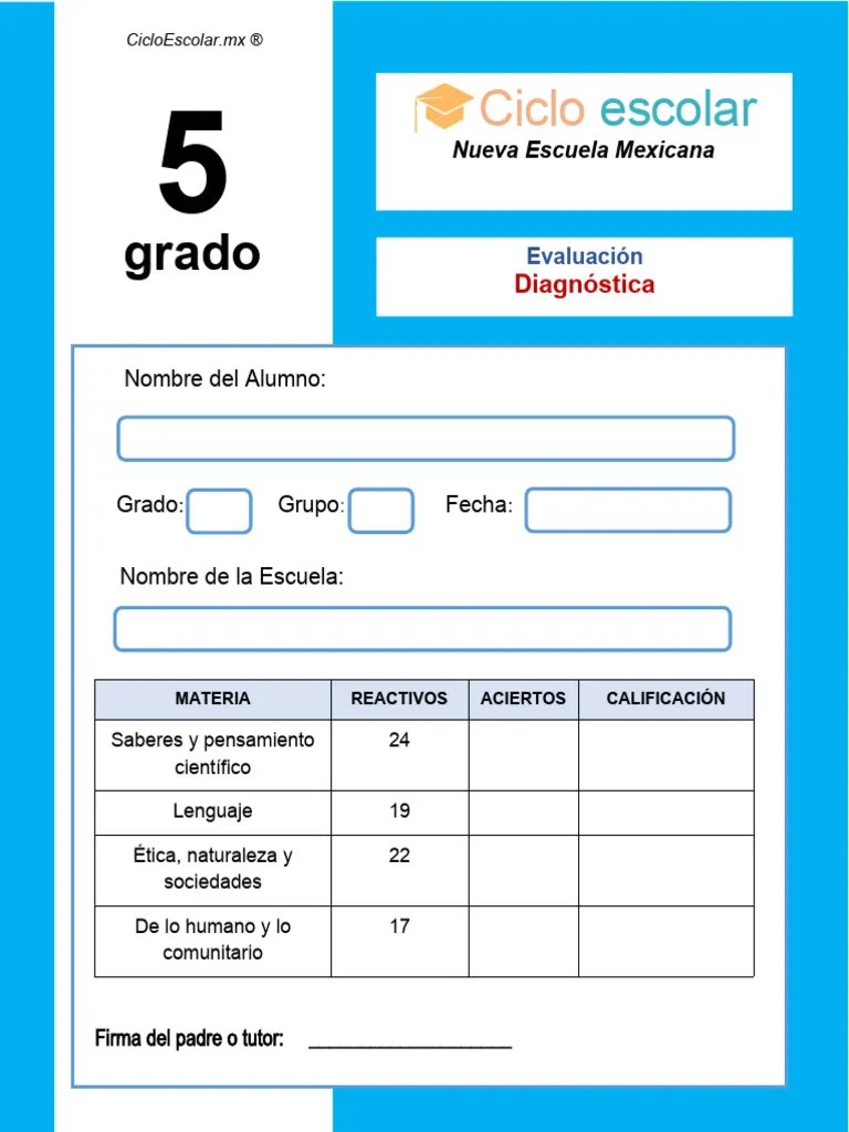 Evaluacion Diagnostica 5grado 2023 2024 | PDF | Flores | Agua