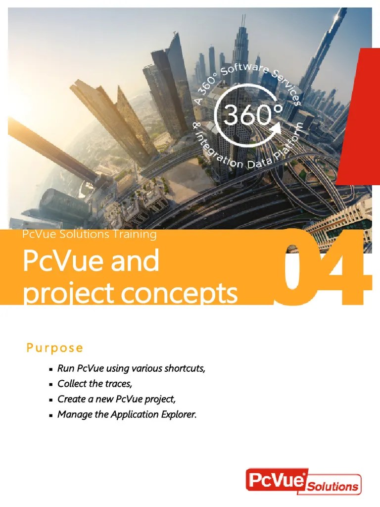 Module 04 - PcVue And Project Concepts | PDF | Computer File | Software ...