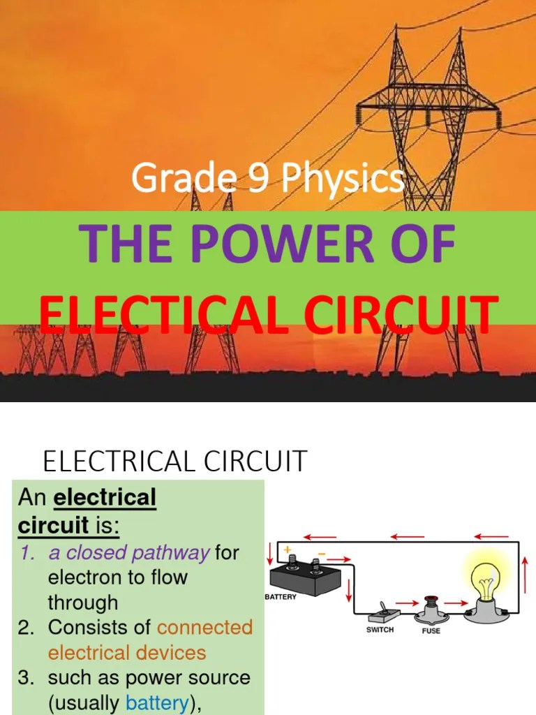 Circuit-Ohm Law And Series Paralell Reistors | PDF | Series And Parallel Circuits | Electrical ...