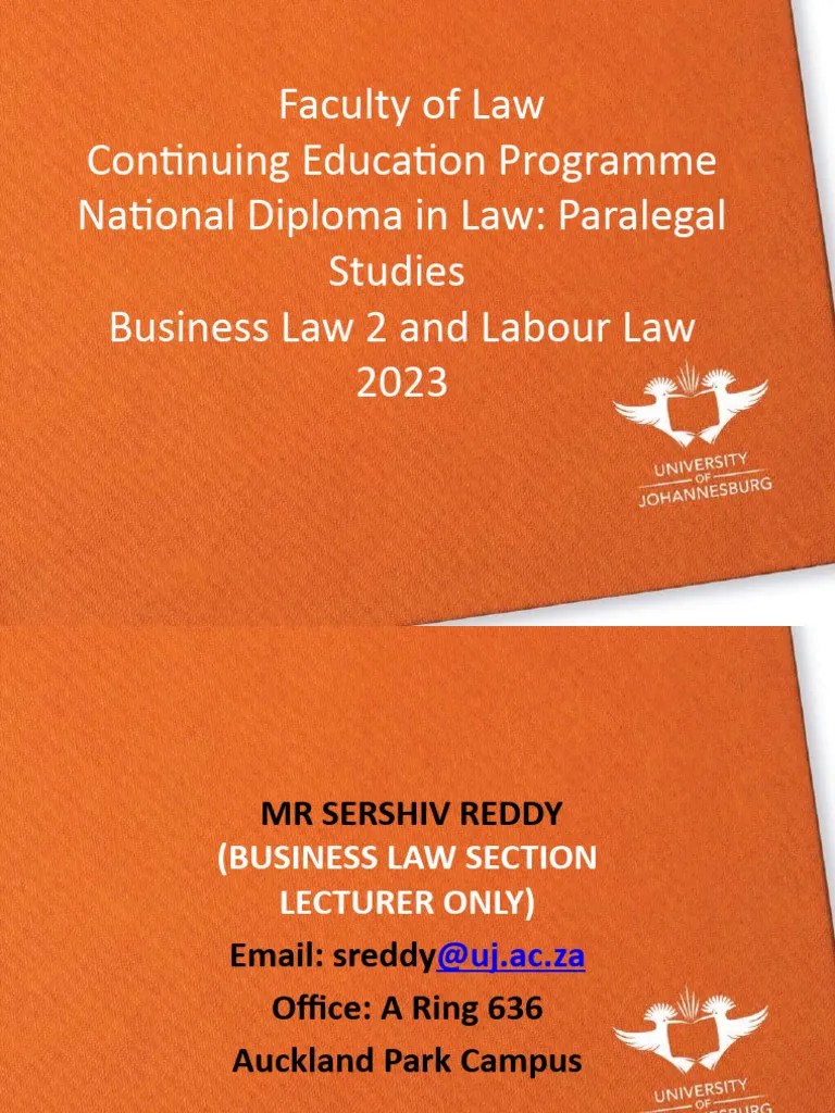 Business Law Unit 1 - Business Enterprises Slides 2023 | PDF ...