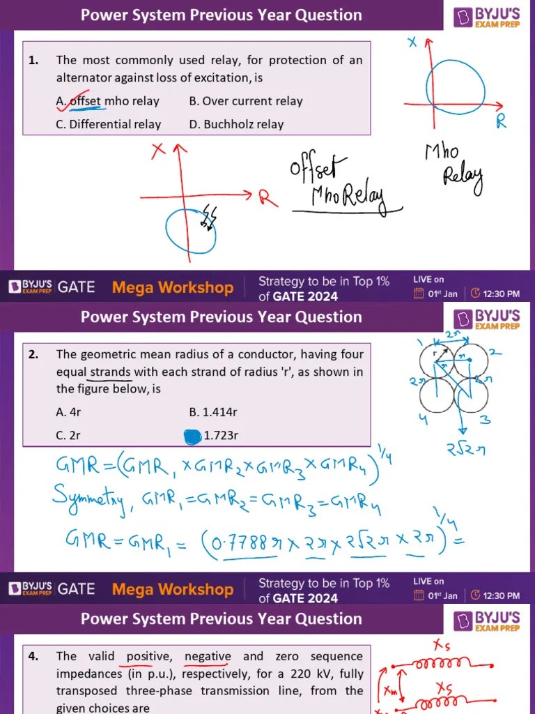 Machines Previous Year Gate Questions | PDF | Ac Power | Electrical ...