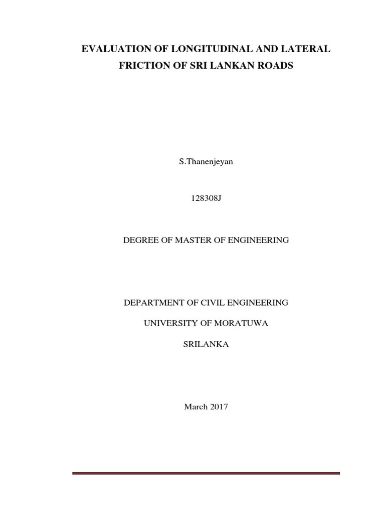 Friction Force | PDF | Friction | Road