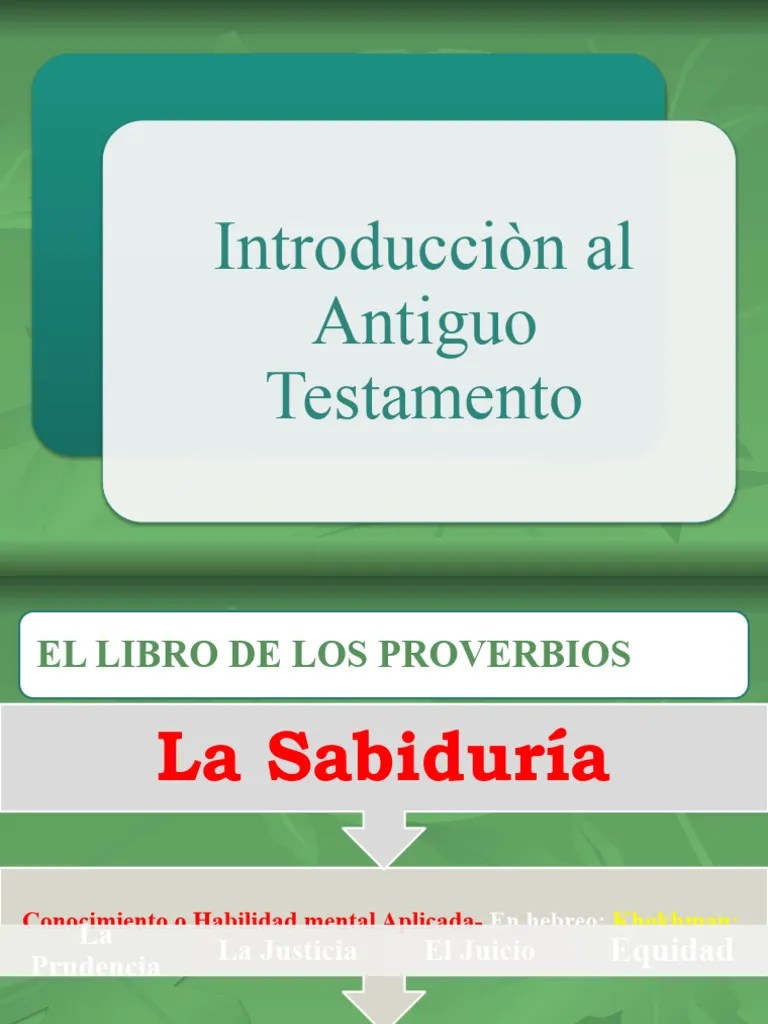Proverbios | PDF