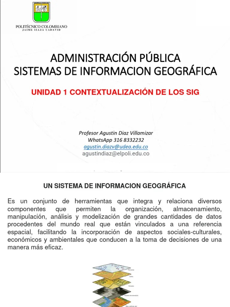Sistemas De Información Geografica | PDF | Sistema De Información Geográfica | Science