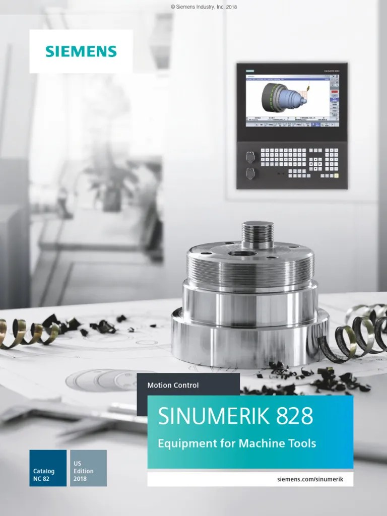 Motion Control Catalog Nc82 Sinumerik 828 Complete Us Edition 20 | PDF ...