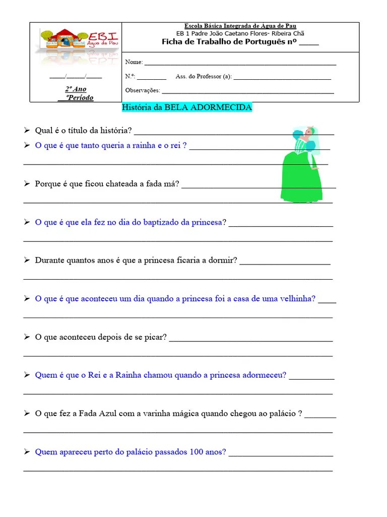 A Bela Adormecida | PDF | Bela Adormecida