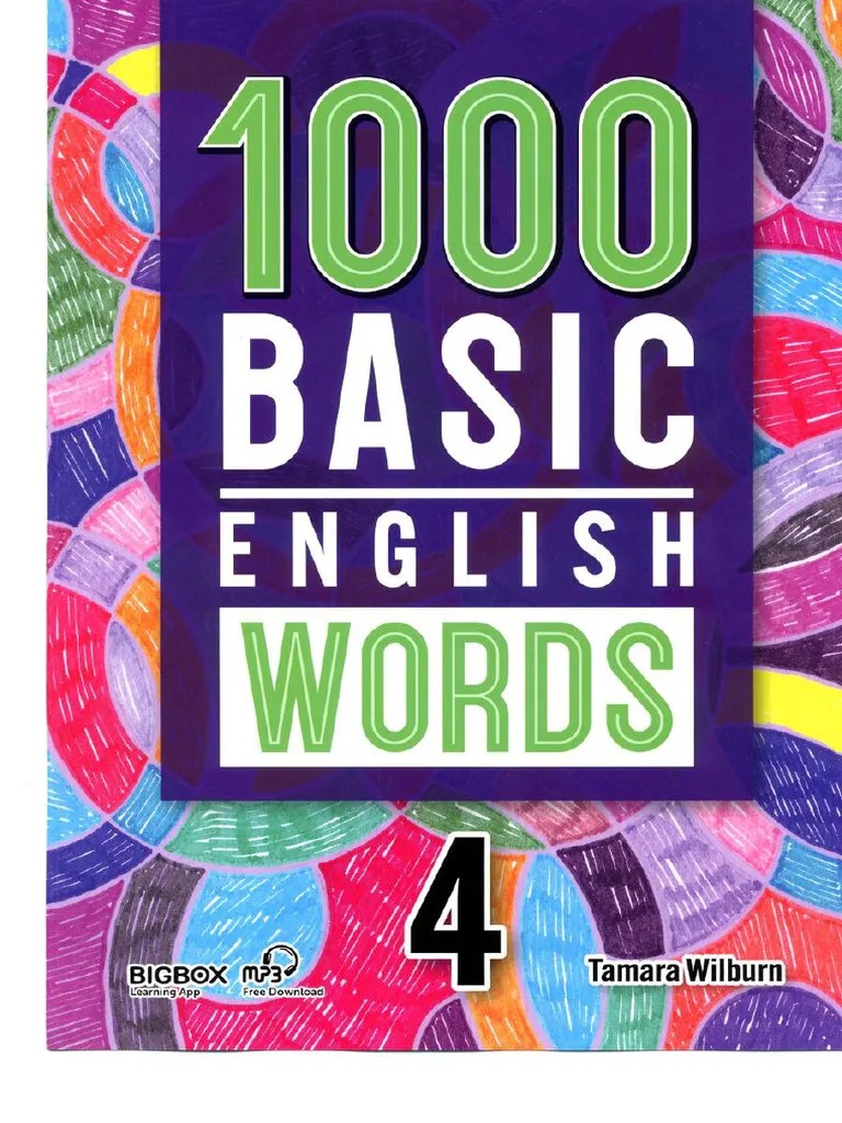 Pdfcoffee.com 1000 Basic English Words 4 5 PDF Free (1) | PDF