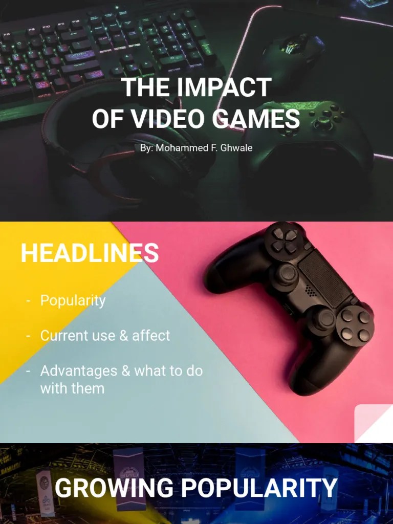 Impact Of Video Games | PDF