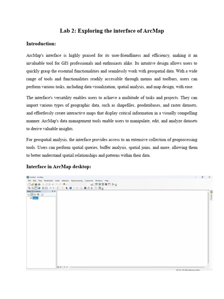 GIS Lab21 | Download Free PDF | Geographic Information System | Arc Gis