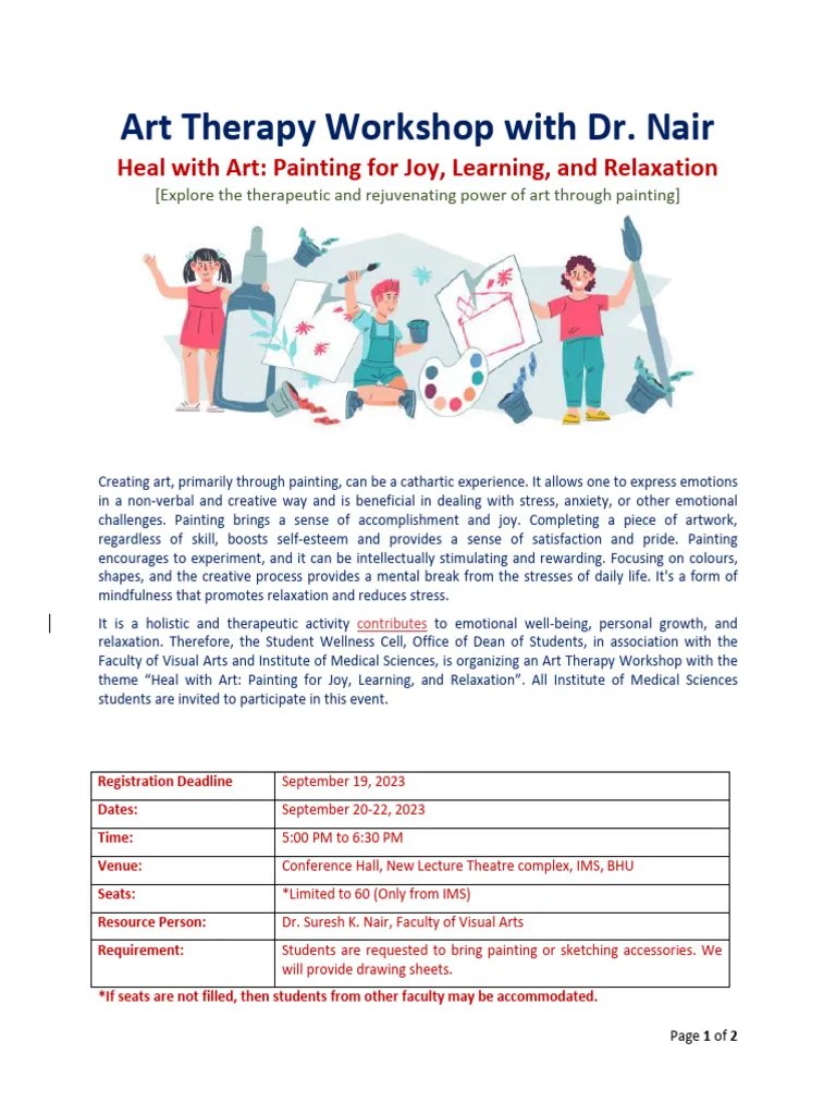 Heal With Art SWC Sept 2023 | PDF