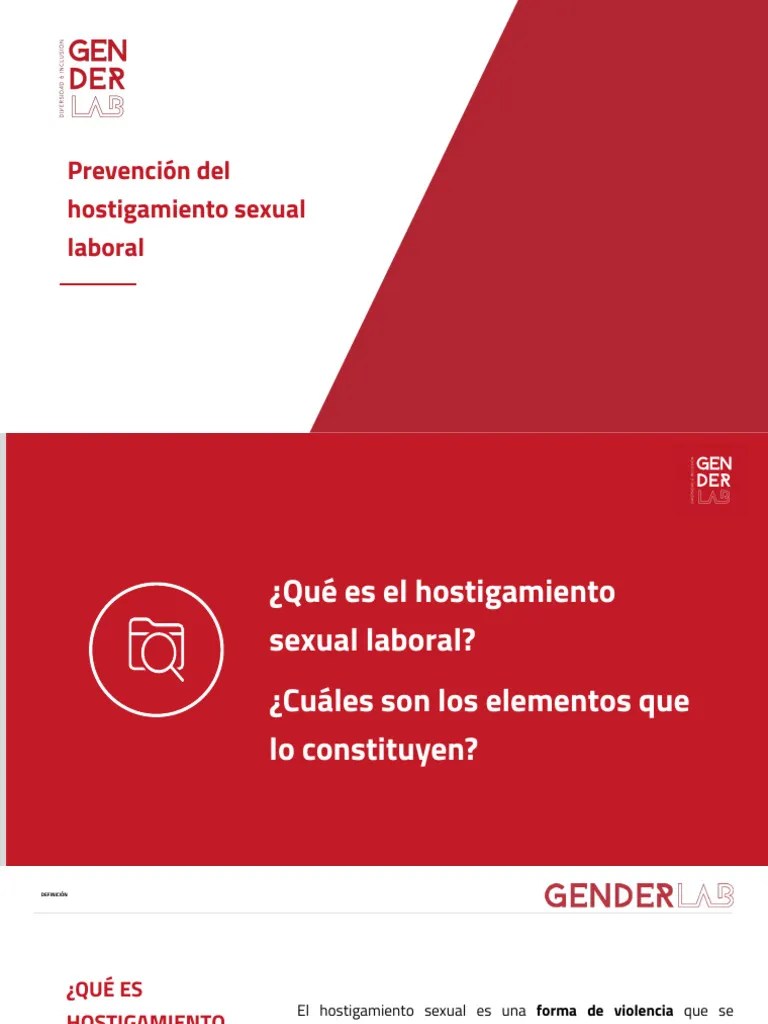 3 Prevencion Y Sancion Del Hostigamiento Sexual Laboral | PDF | Acoso Sexual | Acoso