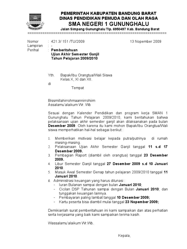 Maybe you would like to learn more about one of these? Contoh Surat Tagihan Administrasi Sekolah Contoh Surat Terbaik Gratis