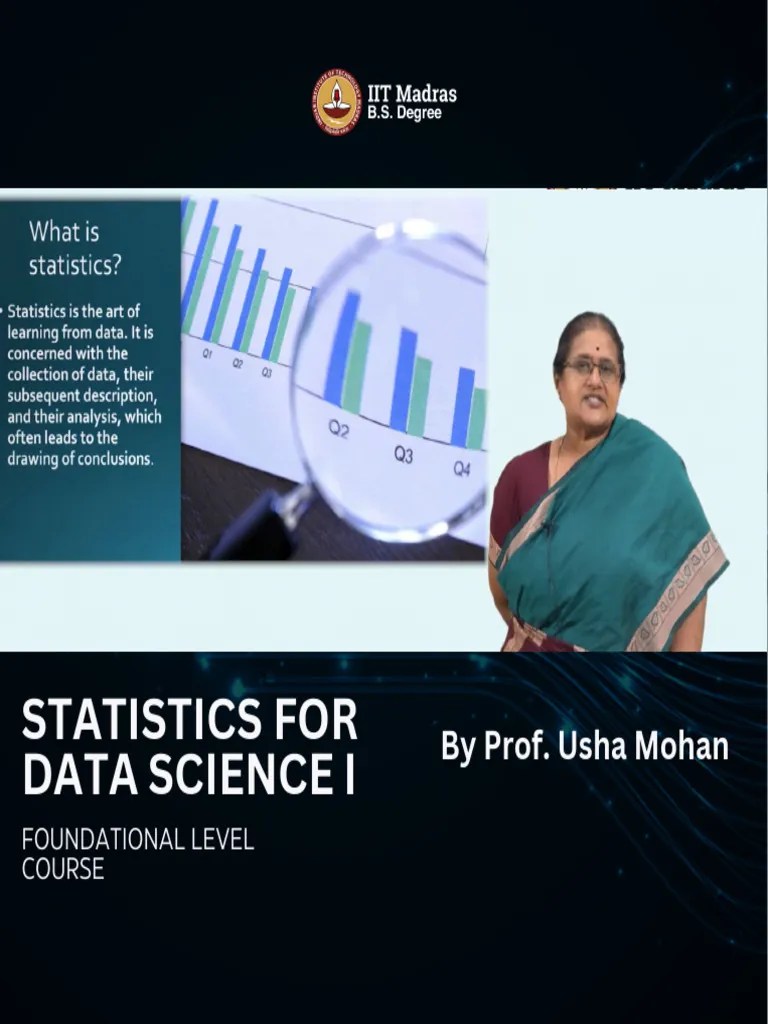 Statistics For Data Science I | PDF