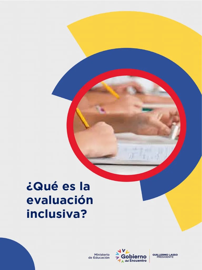 Que Es La Evaluación Inclusiva | PDF | Evaluación | Inclusión (Educación)