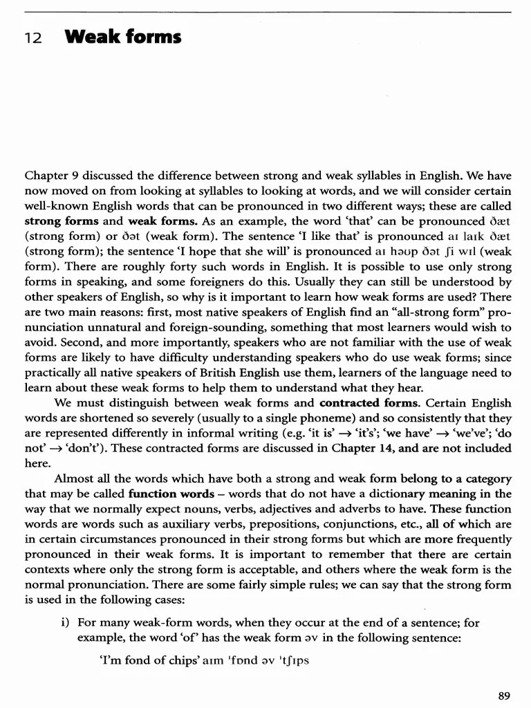 Stress And Intonation | PDF | English Language | Word