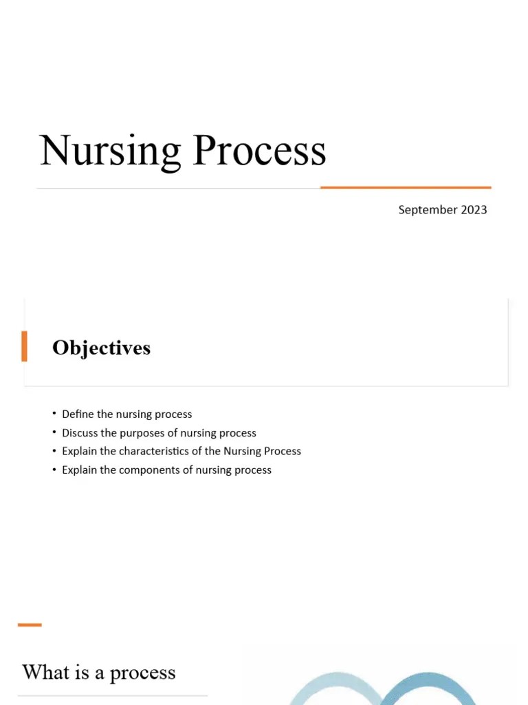 Lecture 5 - Nursing Process - 2023-2024 | PDF | Medical Diagnosis | Nursing