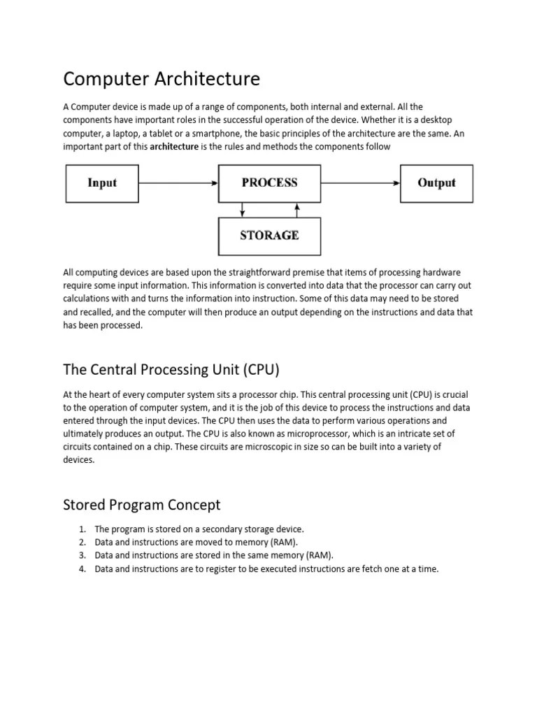 Hardware (CH#3) | Download Free PDF | Central Processing Unit ...