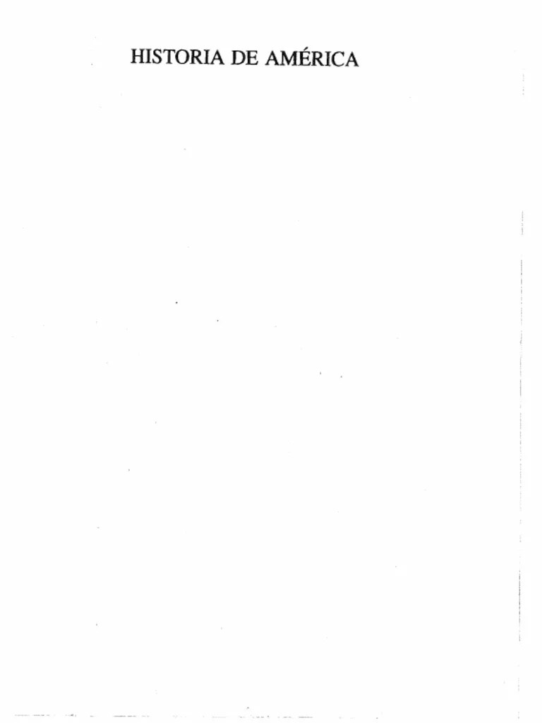 Historia De América | PDF