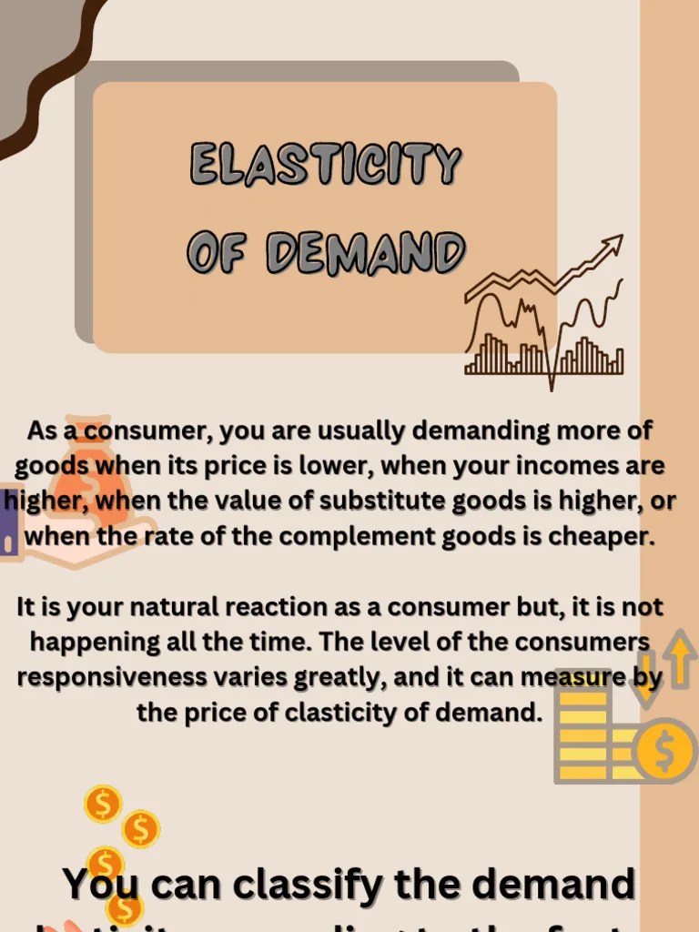 Elasticity Of Demand Applied Economics | PDF | Demand | Price ...