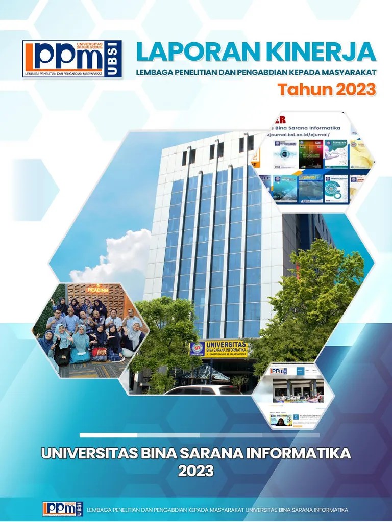 Laporan Kinerja LPPM Tahun 2023 | PDF