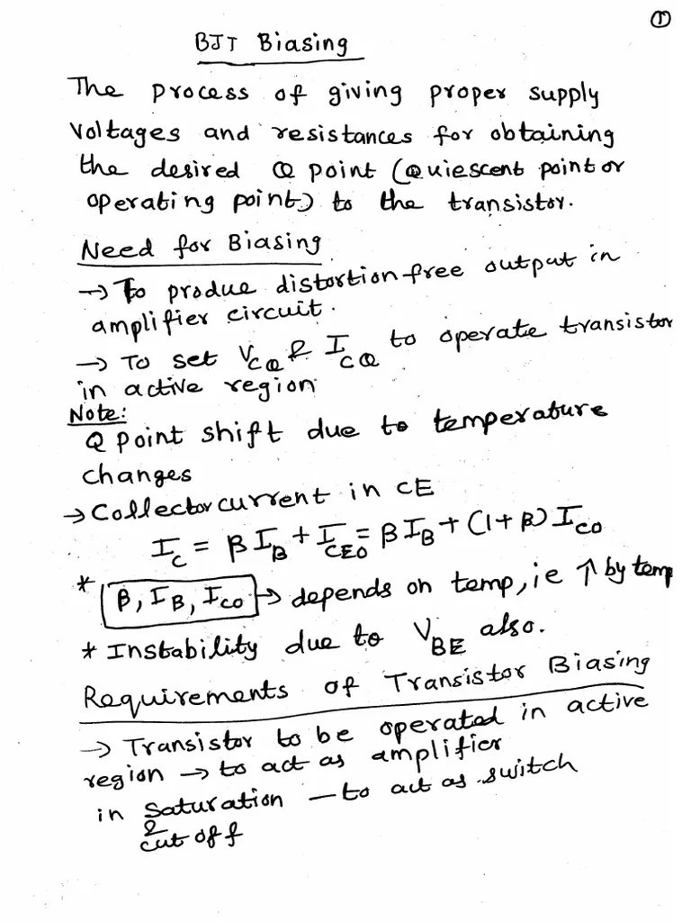 Analog Electronics Unit - I | PDF | Field Effect Transistor | Mosfet