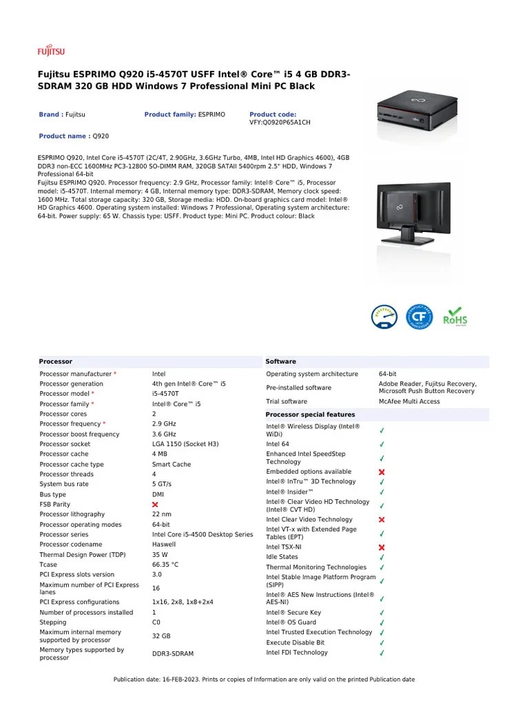 Product PDF | PDF | Intel | Central Processing Unit
