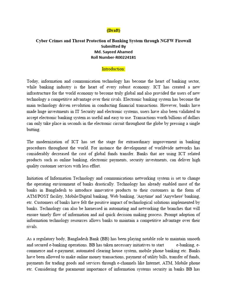 Project Overleaf | PDF | Firewall (Computing) | Computer Network