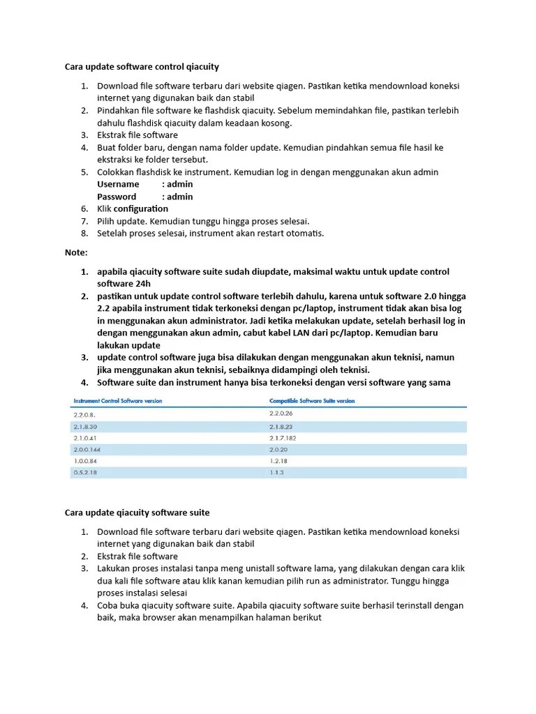 Panduan Update Qiacuity Software Pdf