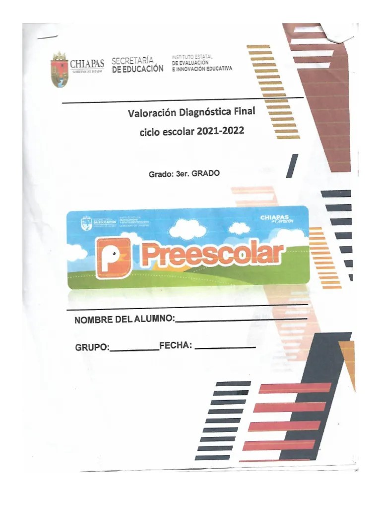 Evaluacion Preescolar | PDF