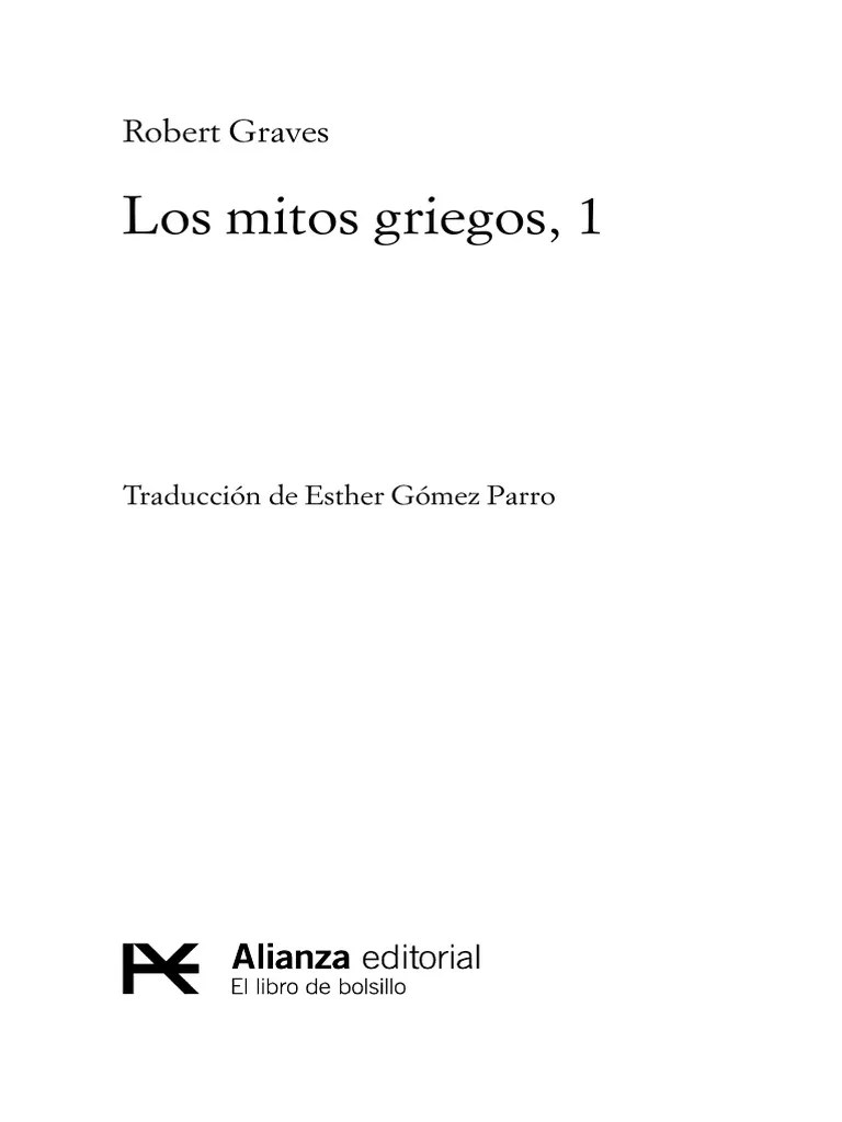 Los Mitos Griegos 1 | PDF