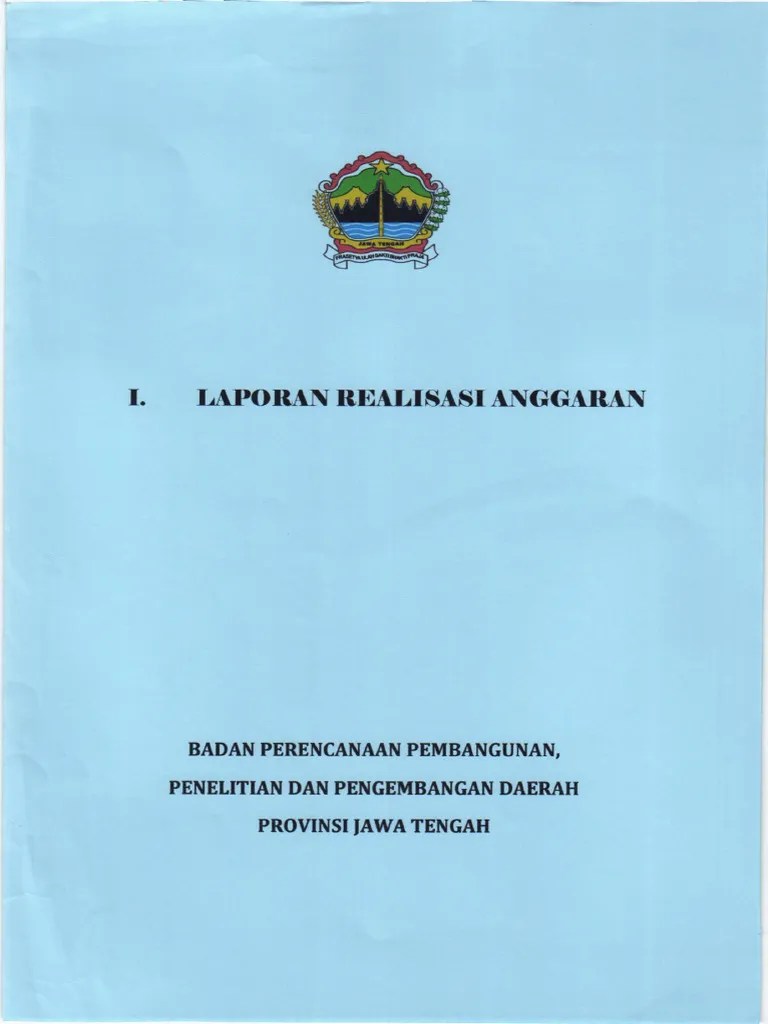 Laporan Realisasi Anggaran | PDF