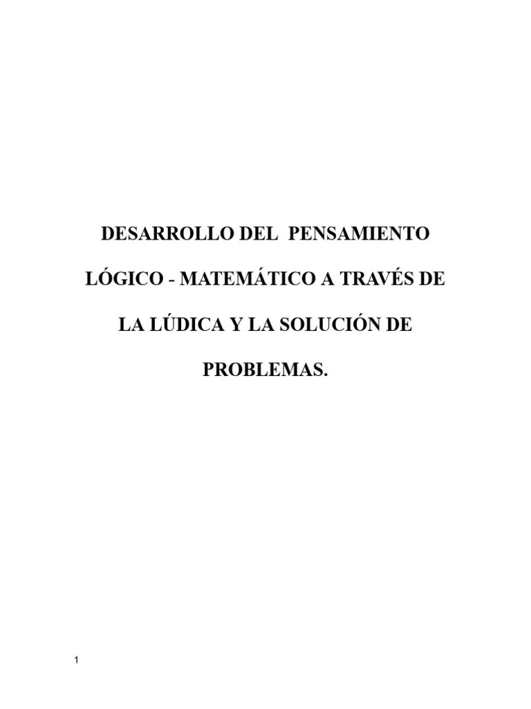 Proyecto De Matematicas | PDF | Evaluación | Pensamiento